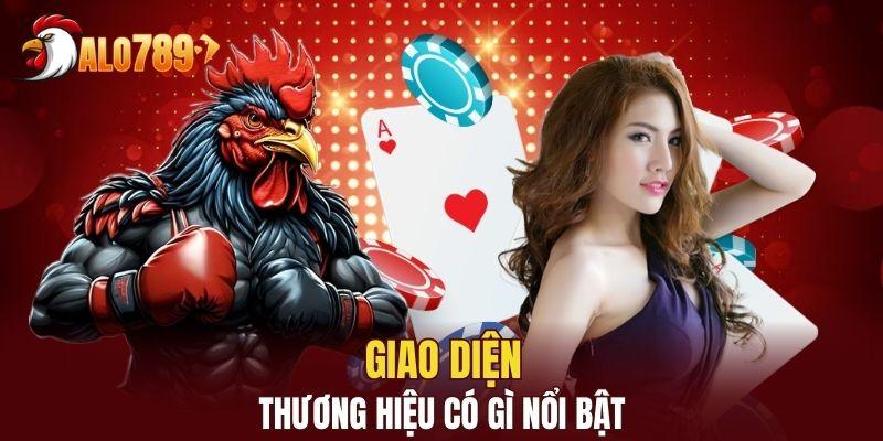 Giao diện sân chơi ALO789 nổi bật vì thiết kế khoa học